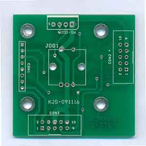 超聲波焊接機控制PCB板拆卸元件后圖片